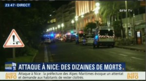 Le immagini dell'attentato a Nizza