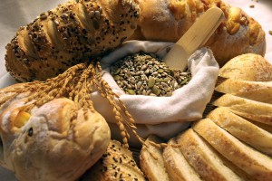 glutine, pane e prodotti da forno