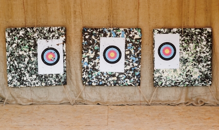 23949711 – three targets in a shooting gallery