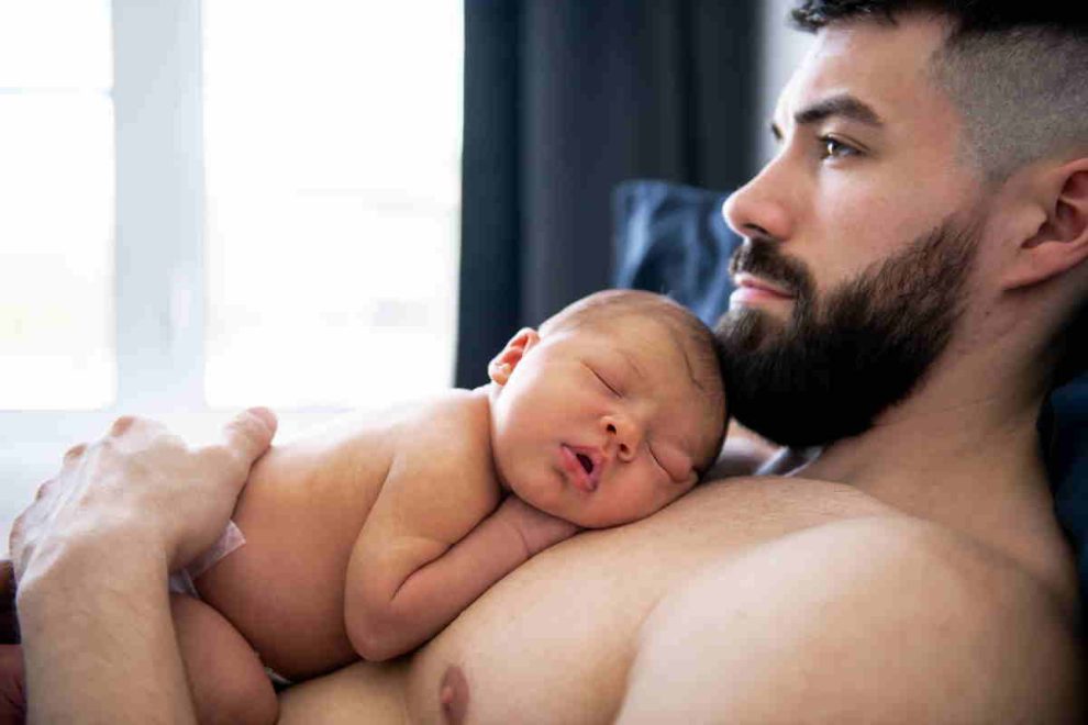 4E-PARENT progetto per i padri: un neonato con papà